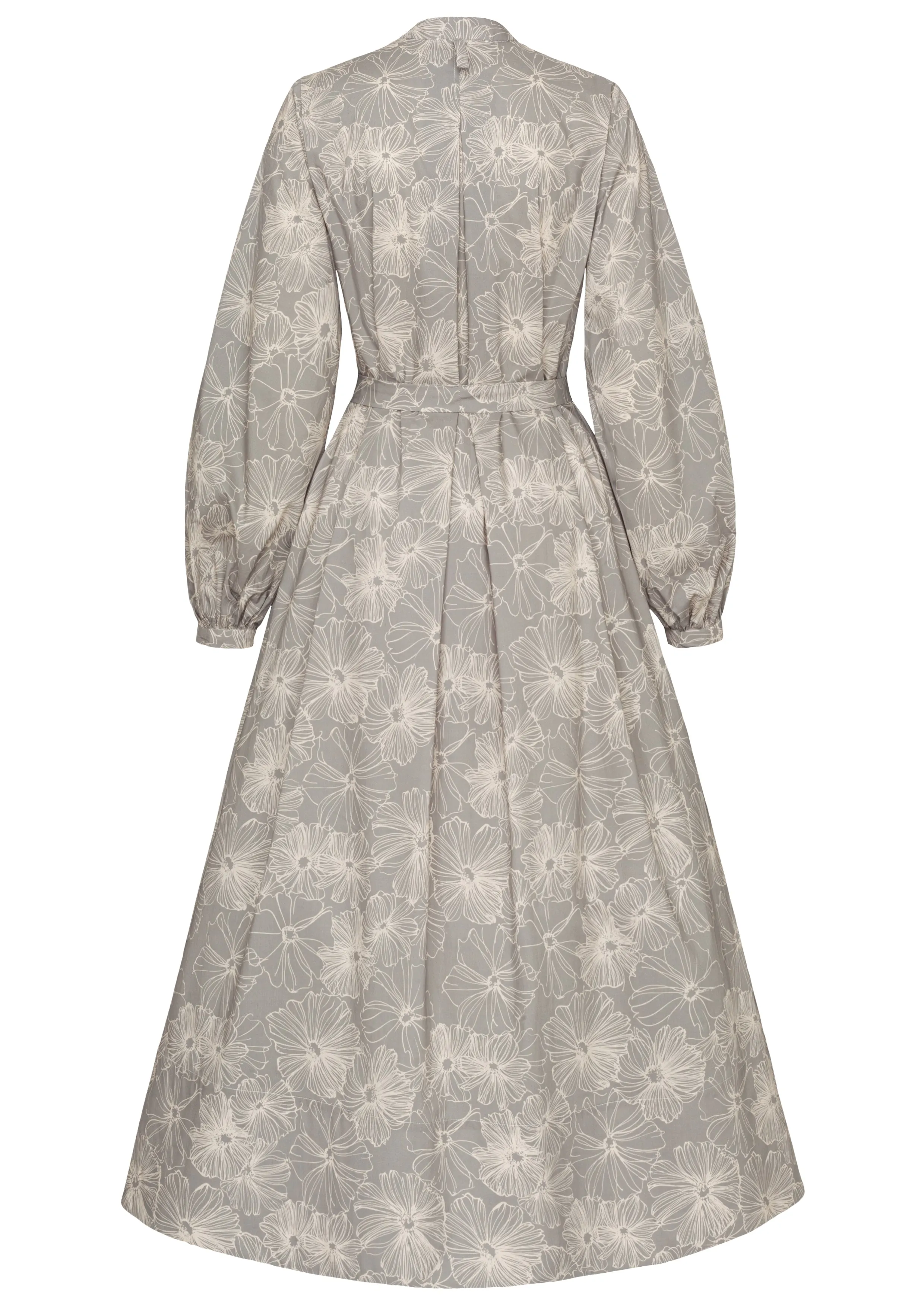 LEONORA - Midikleid mit Gürtel
