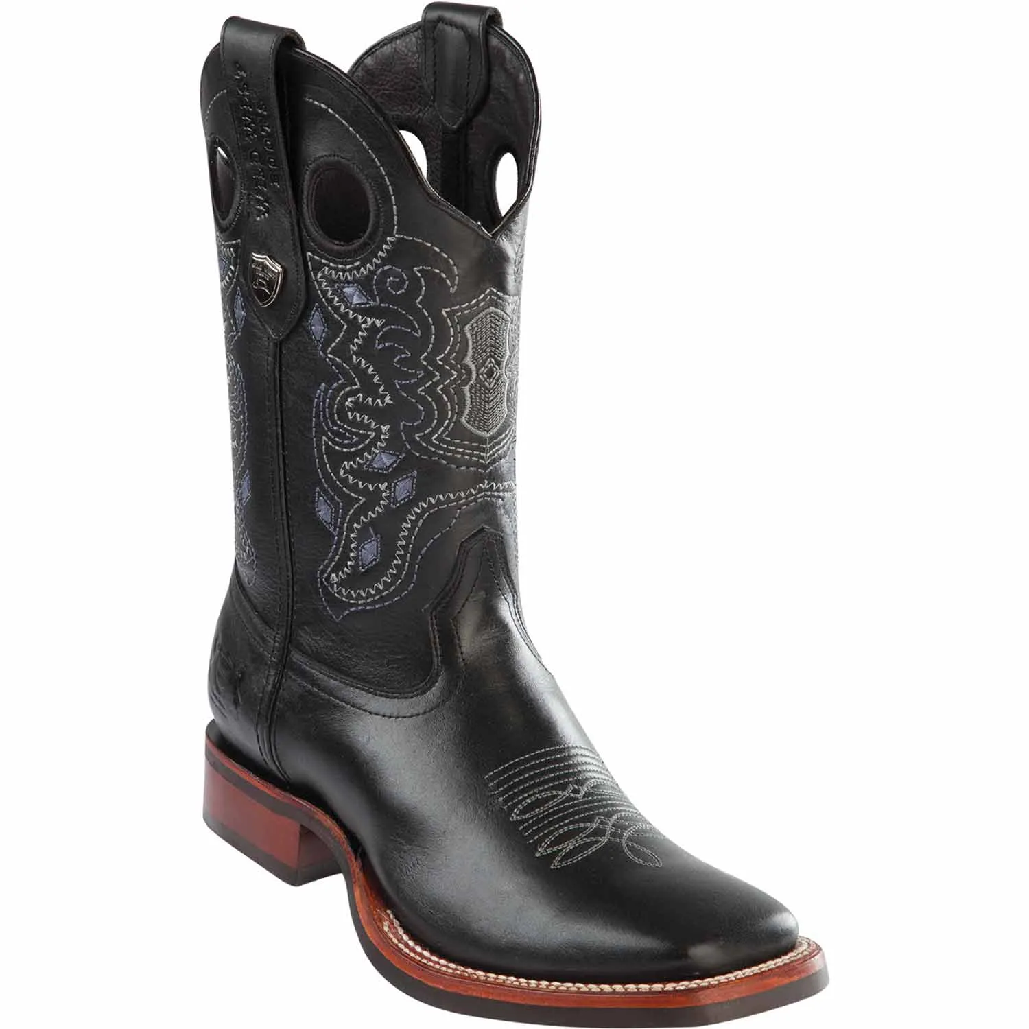 Men's Wild West Genuine Leather Ranch Toe Boot 28253805