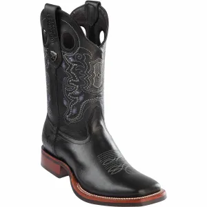 Men's Wild West Genuine Leather Ranch Toe Boot 28253805