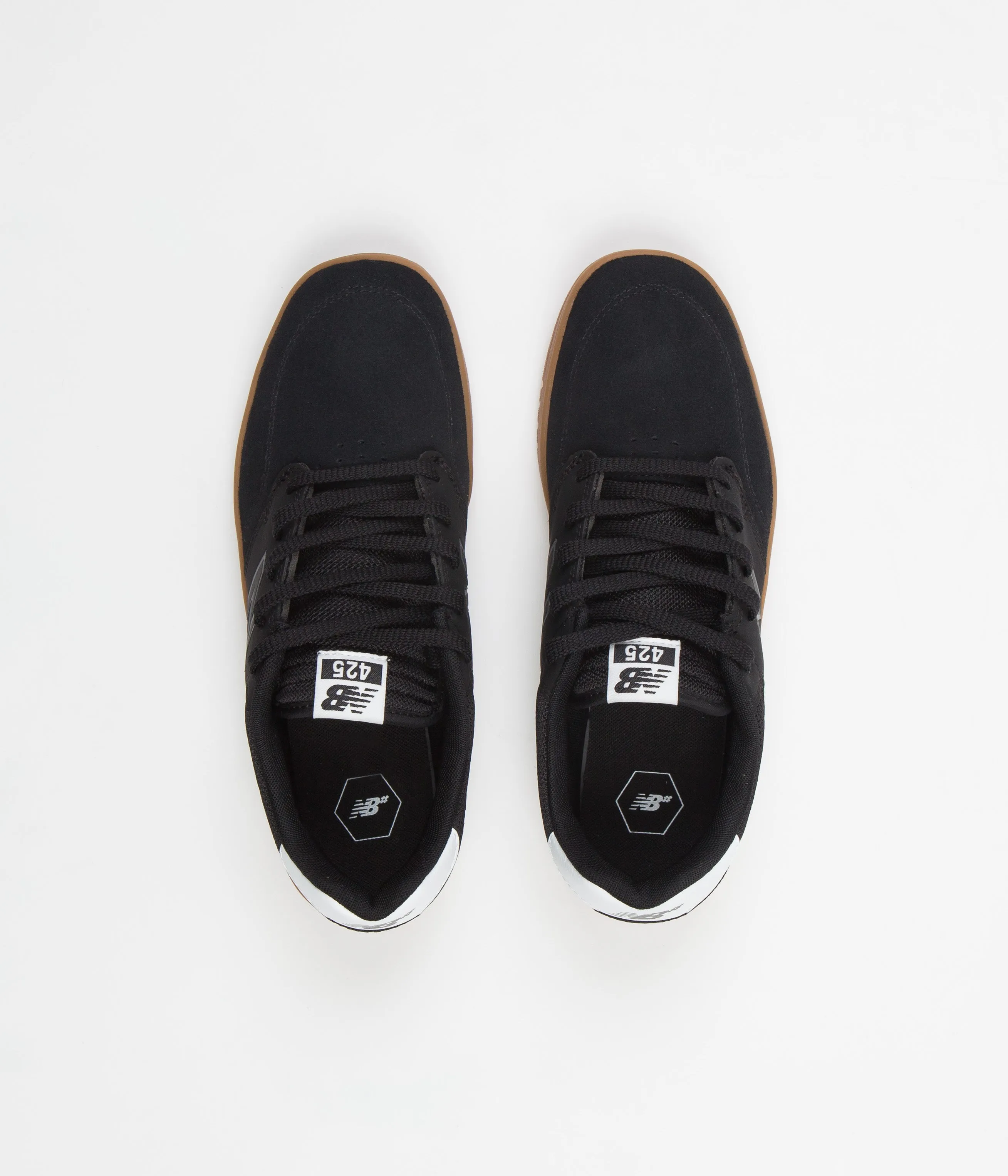 New Balance Numeric 425 Shoes - Black / Gum