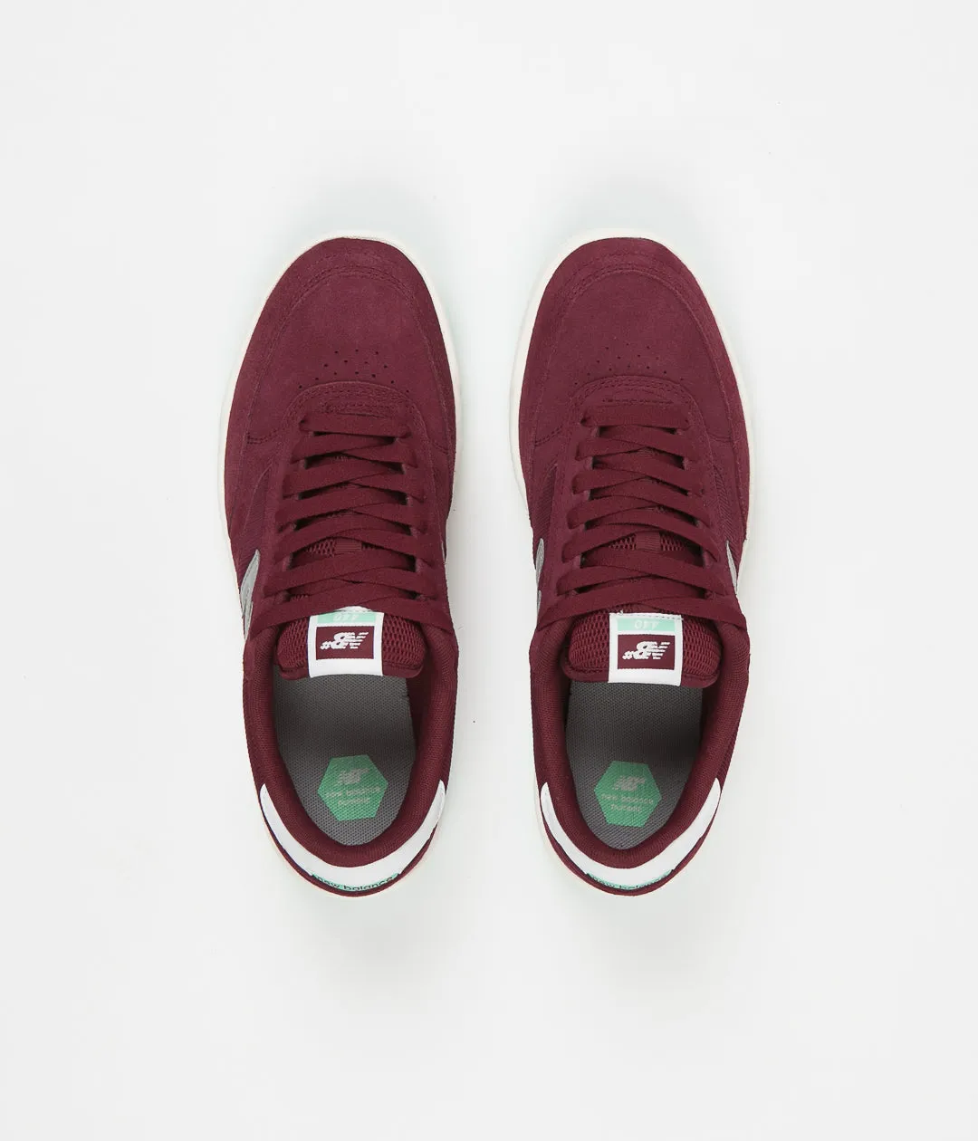 New Balance Numeric 440 Shoes - Burgundy / Grey