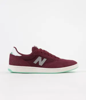 New Balance Numeric 440 Shoes - Burgundy / Grey