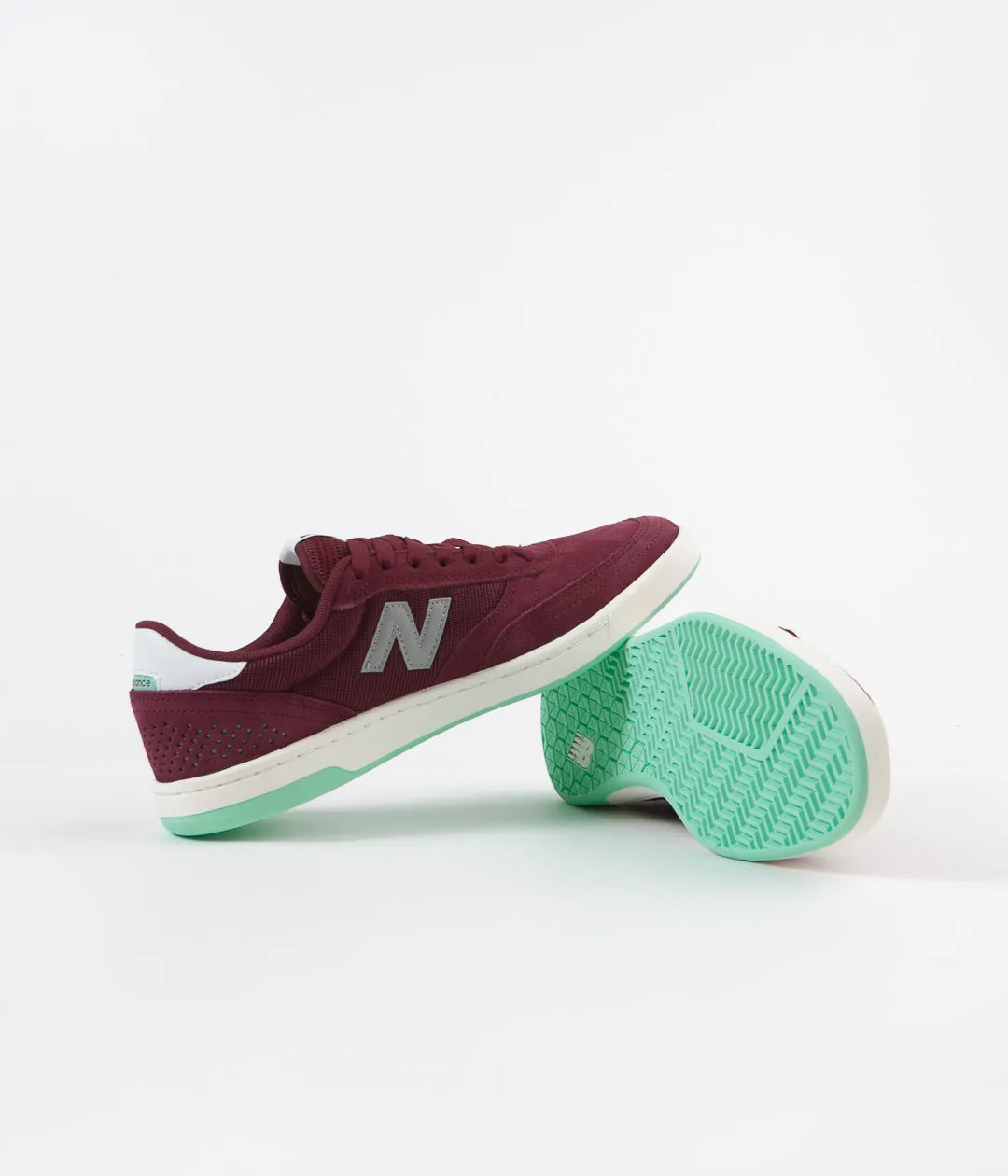 New Balance Numeric 440 Shoes - Burgundy / Grey