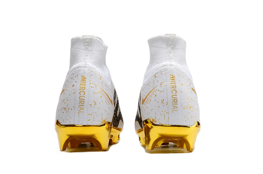 Nike Mercurial Superfly - 24K Yellow Gold | Snow White - FREE WORLDWIDE SHIPPING