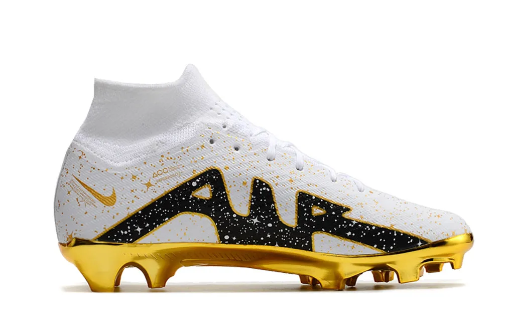 Nike Mercurial Superfly - 24K Yellow Gold | Snow White - FREE WORLDWIDE SHIPPING
