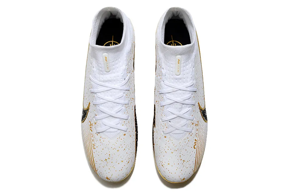 Nike Mercurial Superfly - 24K Yellow Gold | Snow White - FREE WORLDWIDE SHIPPING