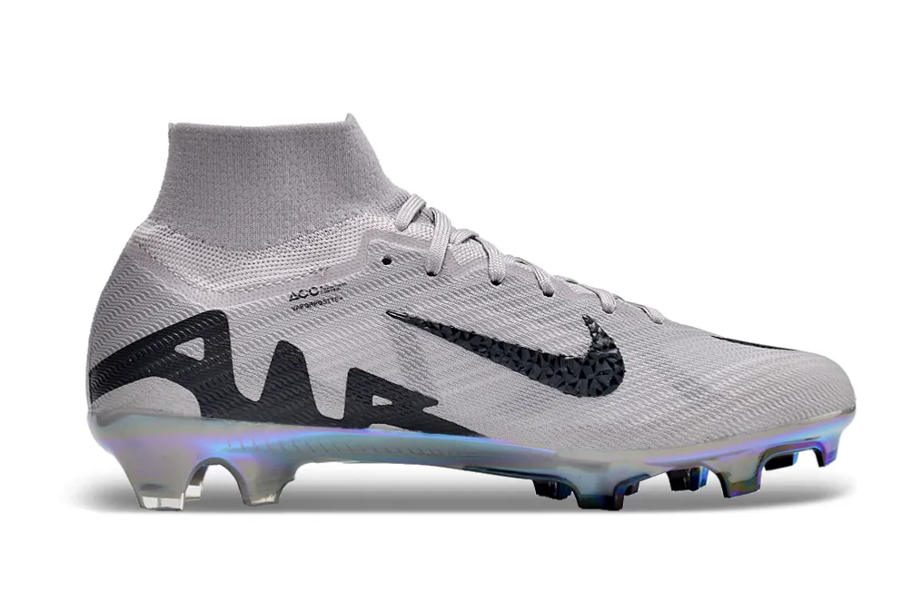 Nike Mercurial Superfly - Smoke Gray | Raven Black - FREE WORLDWIDE SHIPPING