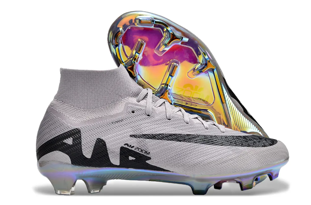 Nike Mercurial Superfly - Smoke Gray | Raven Black - FREE WORLDWIDE SHIPPING