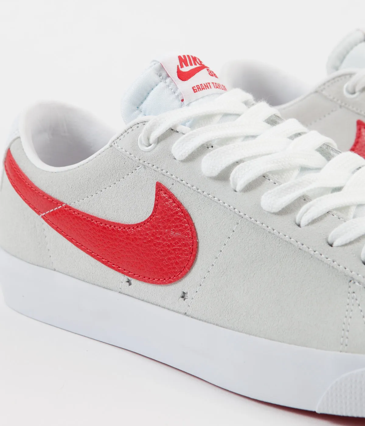 Nike SB Blazer Low GT Shoes - White / University Red