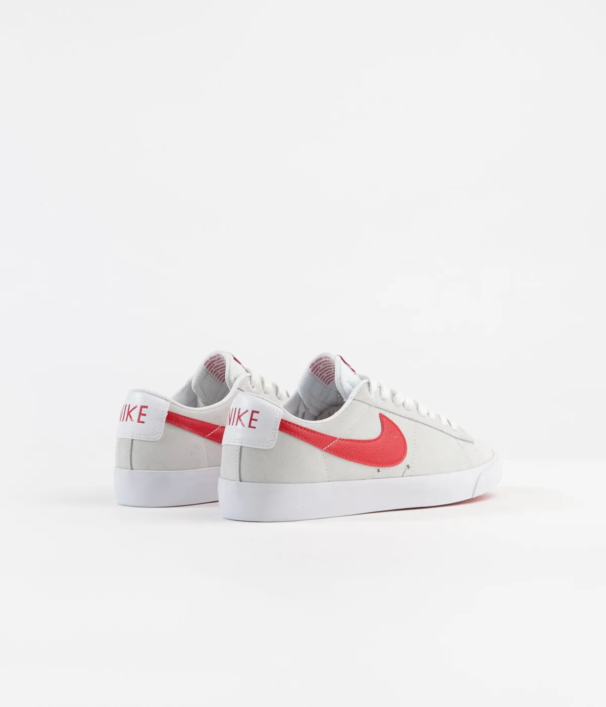 Nike SB Blazer Low GT Shoes - White / University Red