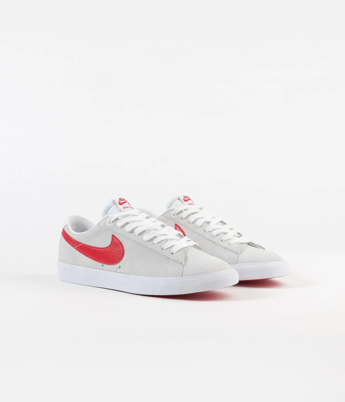 Nike SB Blazer Low GT Shoes - White / University Red
