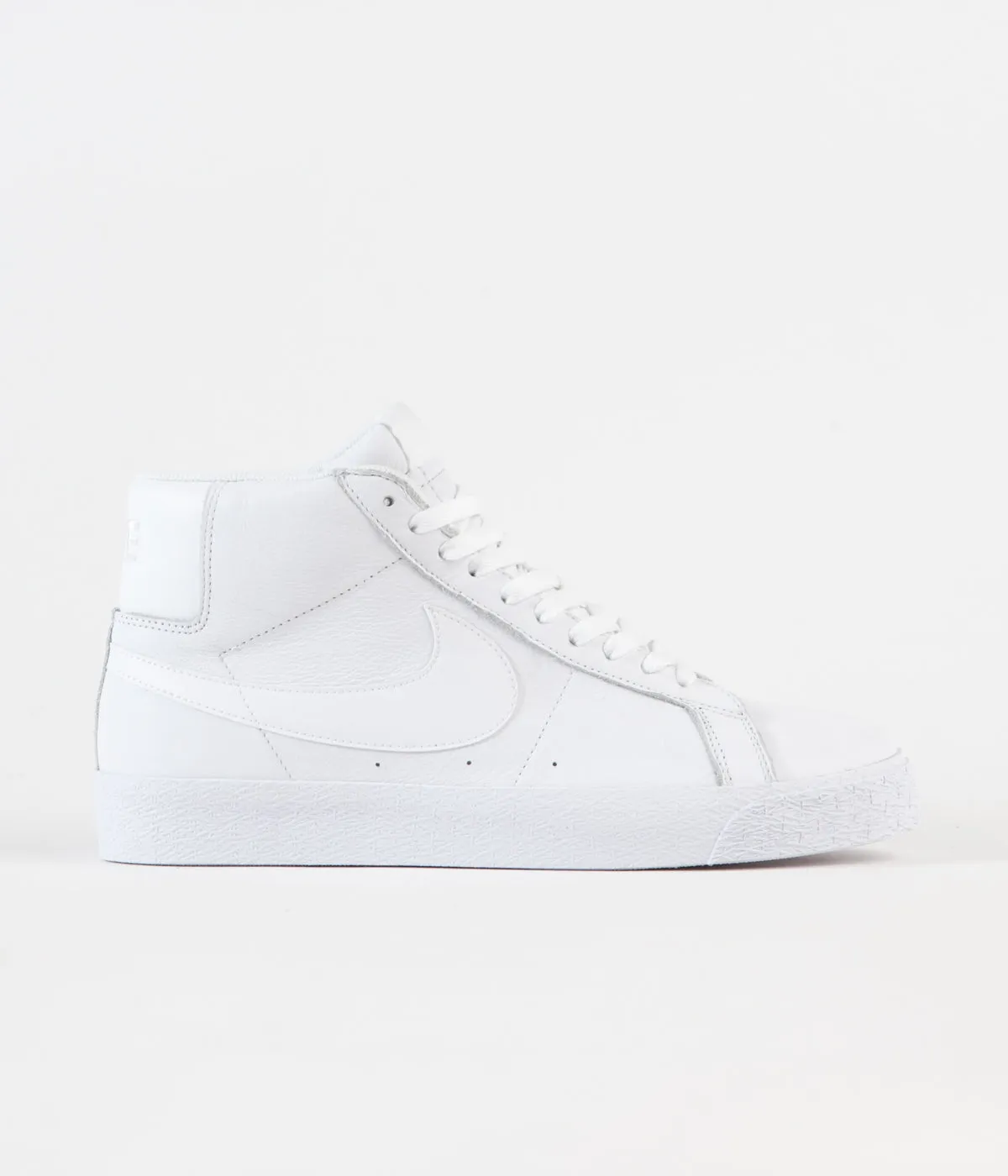 Nike SB Blazer Mid Shoes - White / White - White