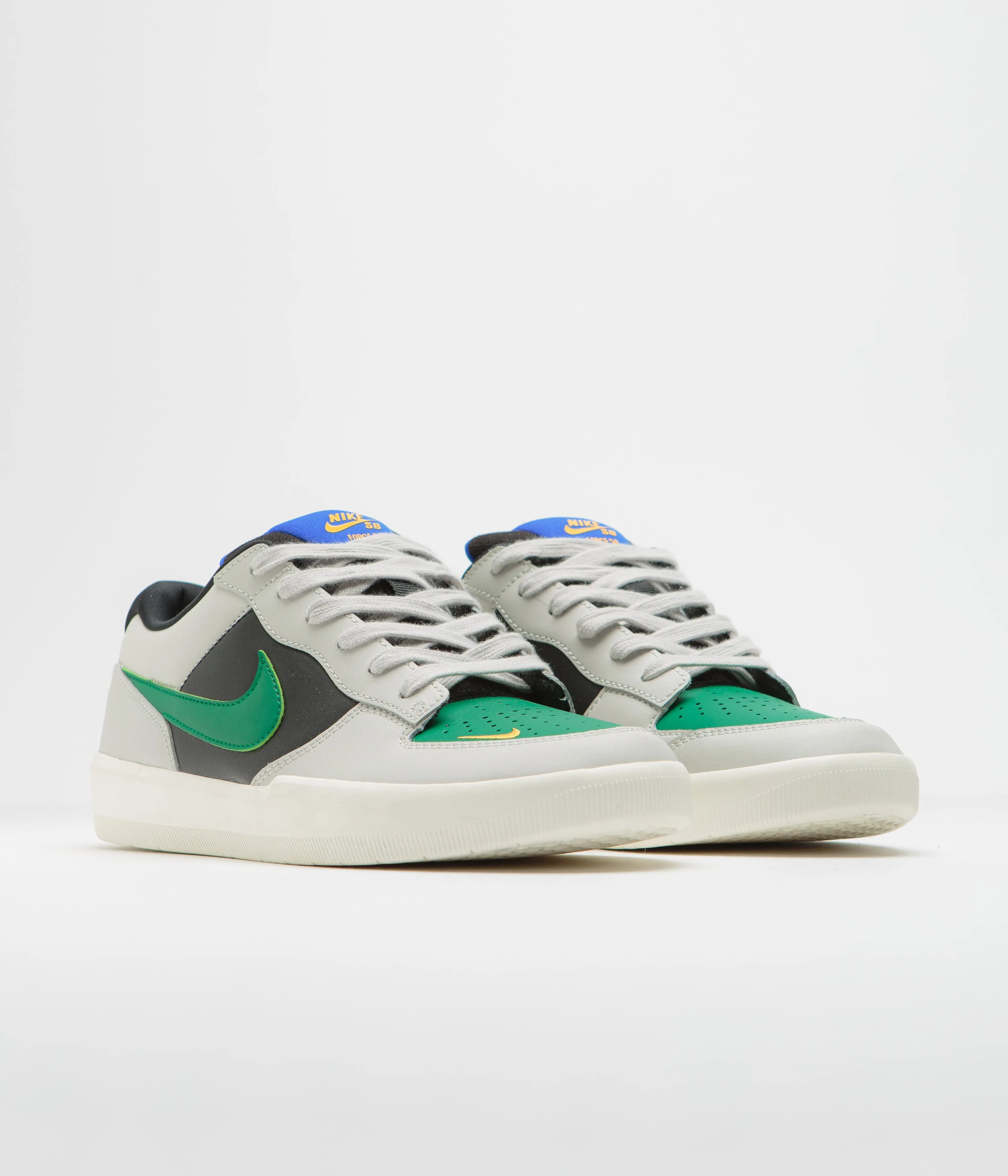 Nike SB Force 58 Premium Shoes - Light Bone / Malachite - Black - Sail