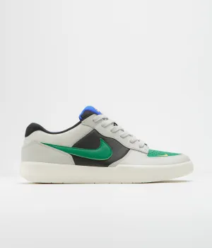 Nike SB Force 58 Premium Shoes - Light Bone / Malachite - Black - Sail