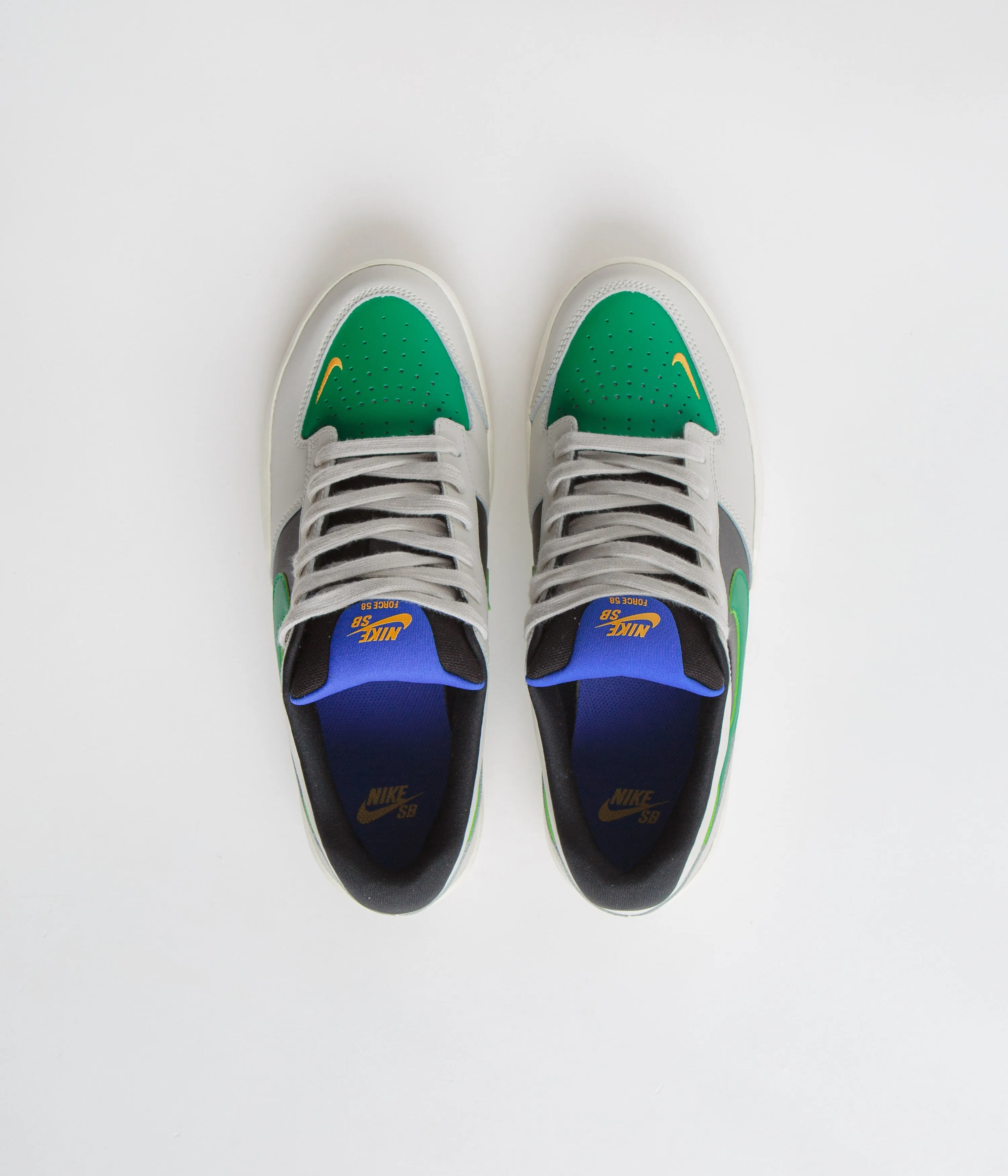 Nike SB Force 58 Premium Shoes - Light Bone / Malachite - Black - Sail
