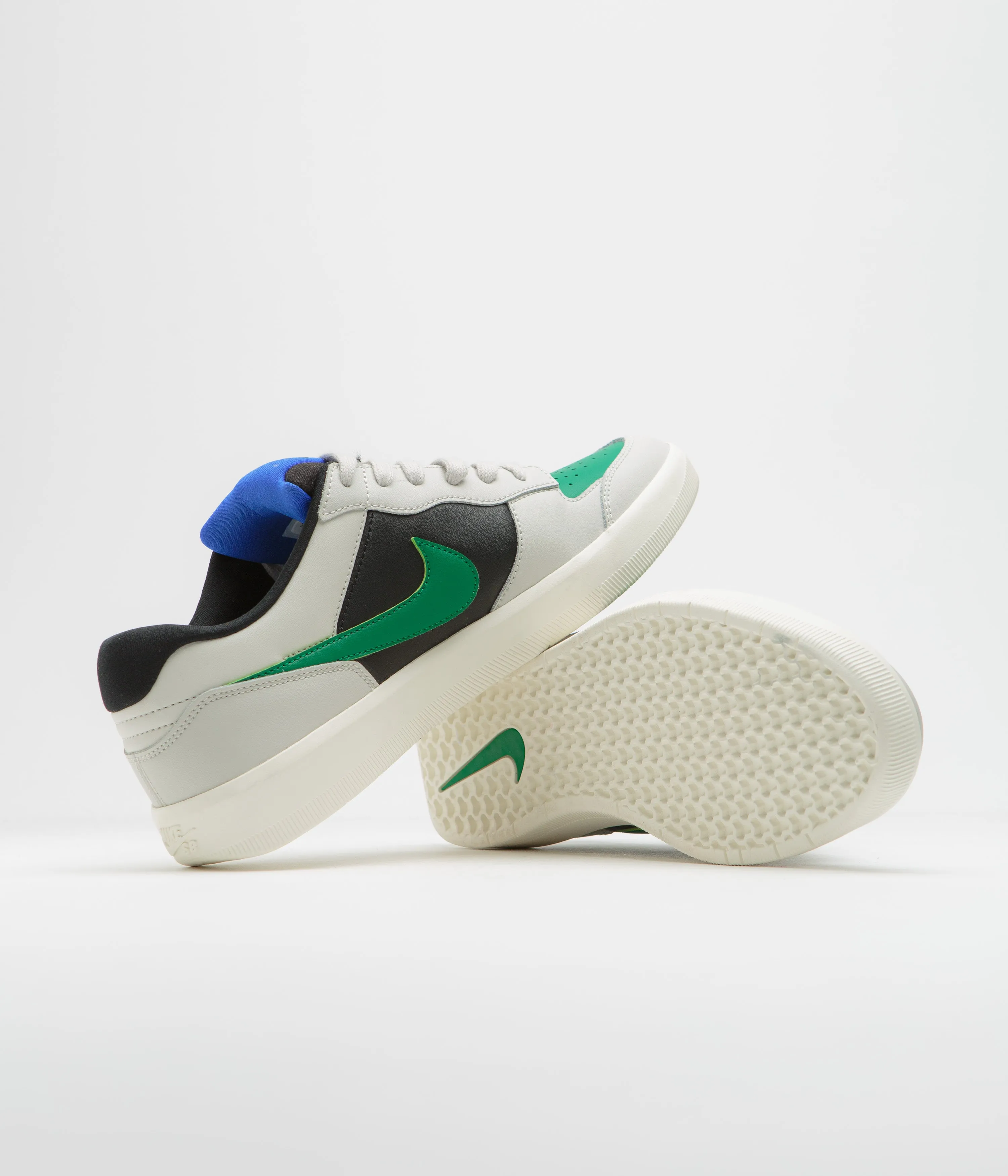 Nike SB Force 58 Premium Shoes - Light Bone / Malachite - Black - Sail