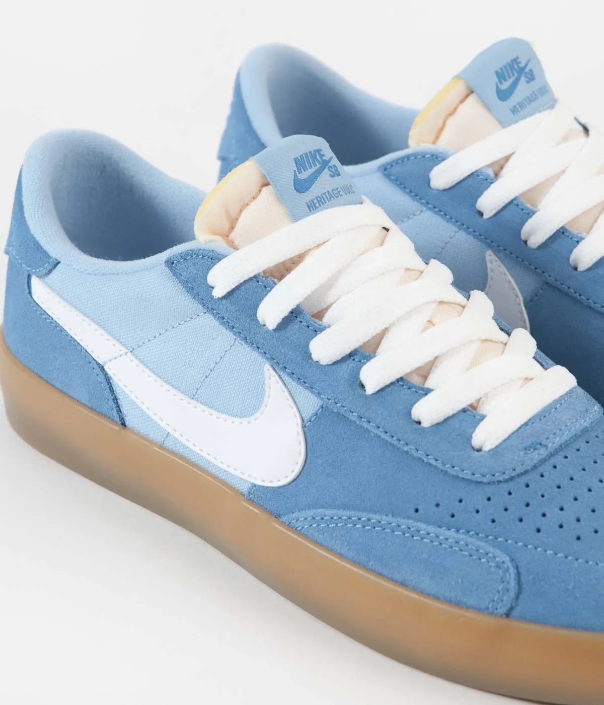 Nike SB Heritage Vulc Shoes - Coast / White - Psychic Blue - White