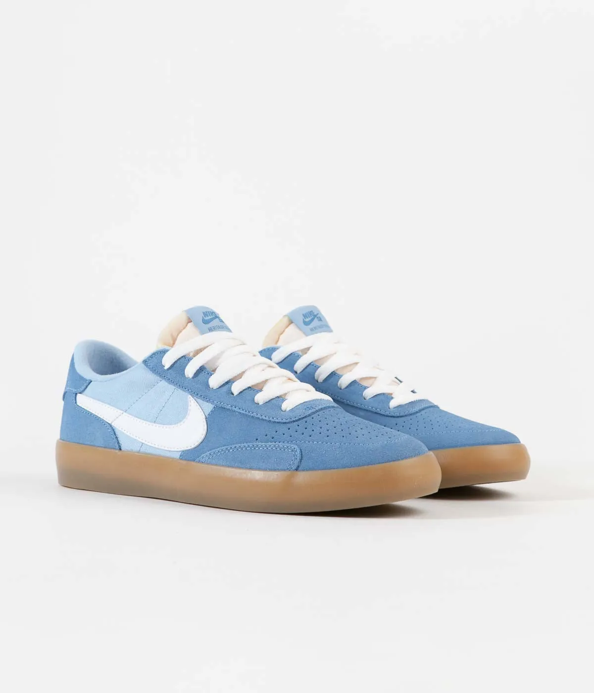 Nike SB Heritage Vulc Shoes - Coast / White - Psychic Blue - White