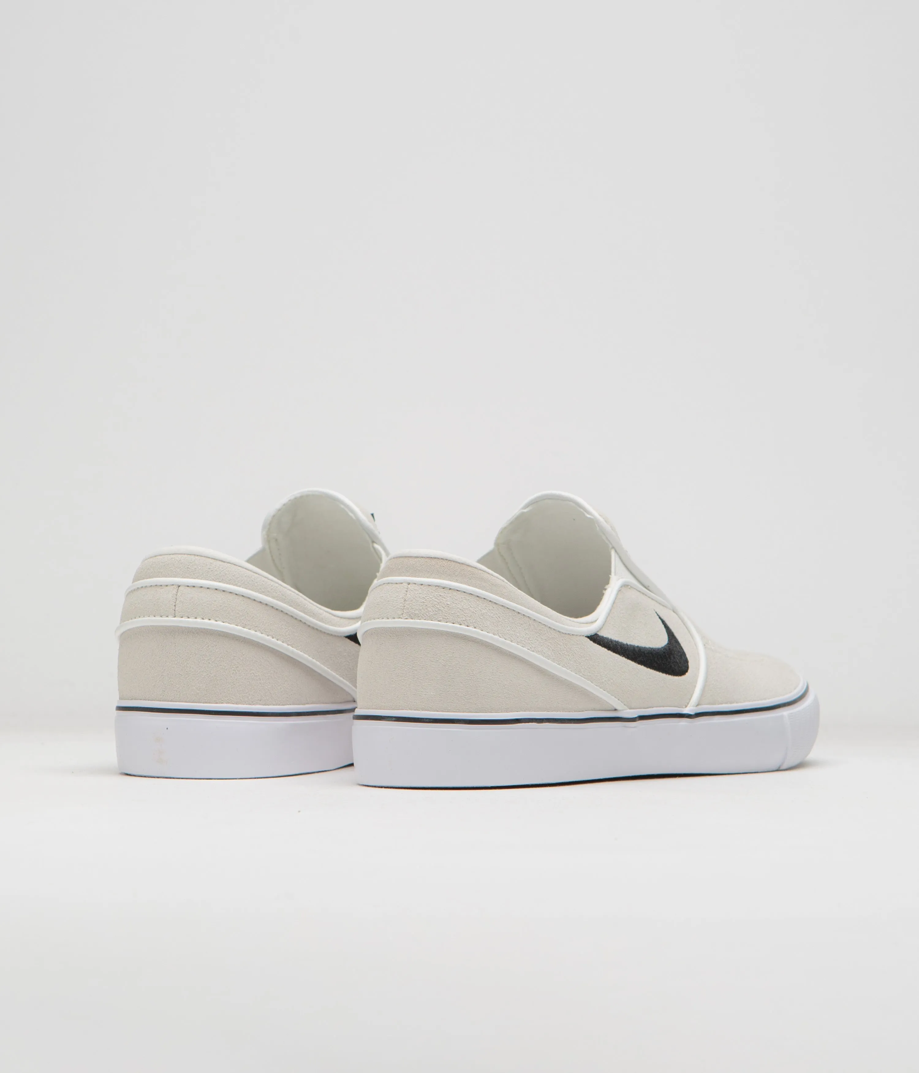 Nike SB Janoski  Slip Shoes - Summit White / Black - Summit White - White