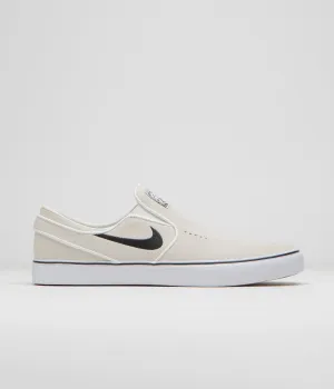 Nike SB Janoski  Slip Shoes - Summit White / Black - Summit White - White