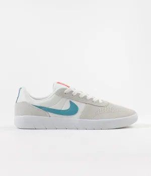 Nike SB Team Classic Shoes - Summit White / Cerulean - White