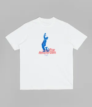 Pop Trading Company Haring T-Shirt - White