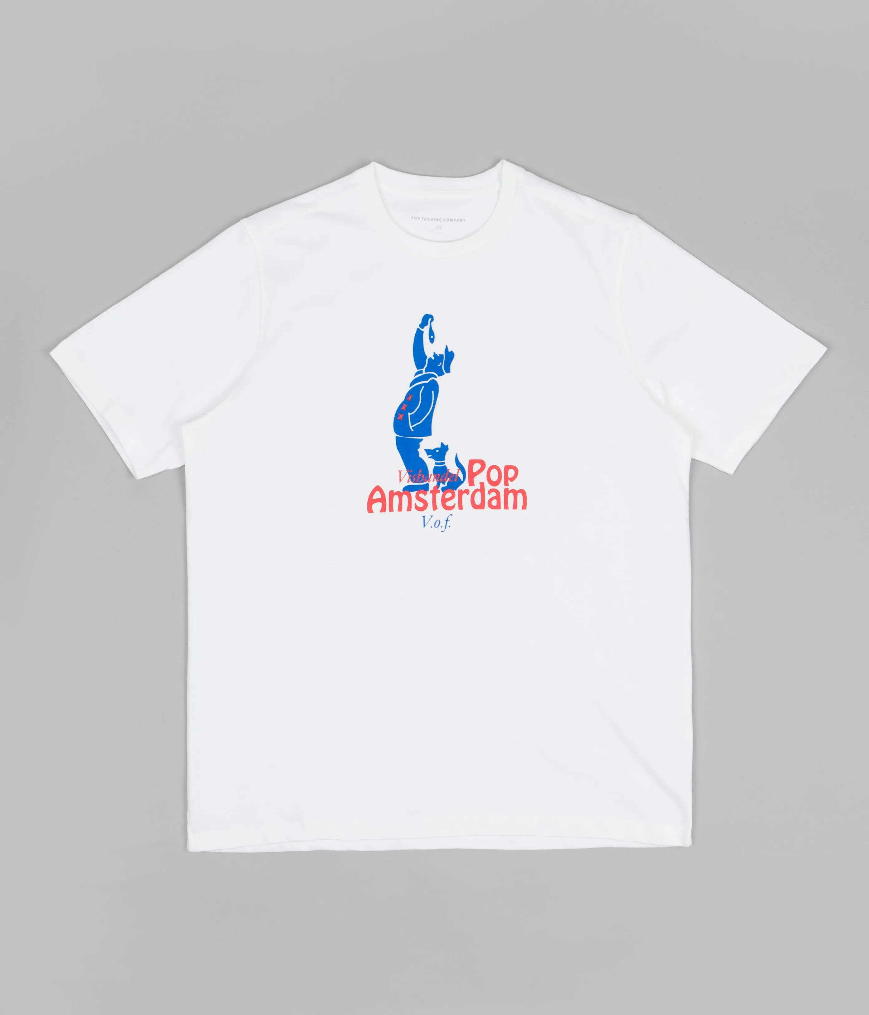 Pop Trading Company Haring T-Shirt - White
