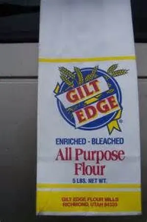 Rainy Day Foods Non-GMO All Purpose Flour 50 lbs Bag - 378 Servings