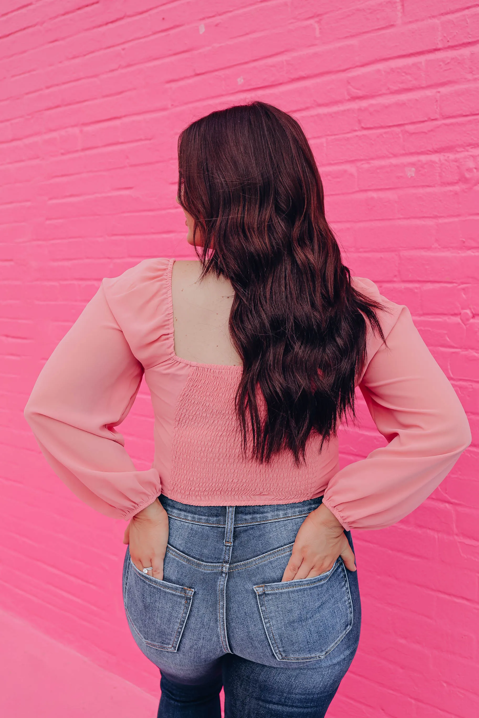 Renee Ruched Crop Top
