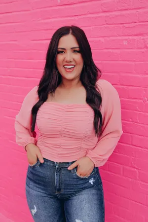 Renee Ruched Crop Top