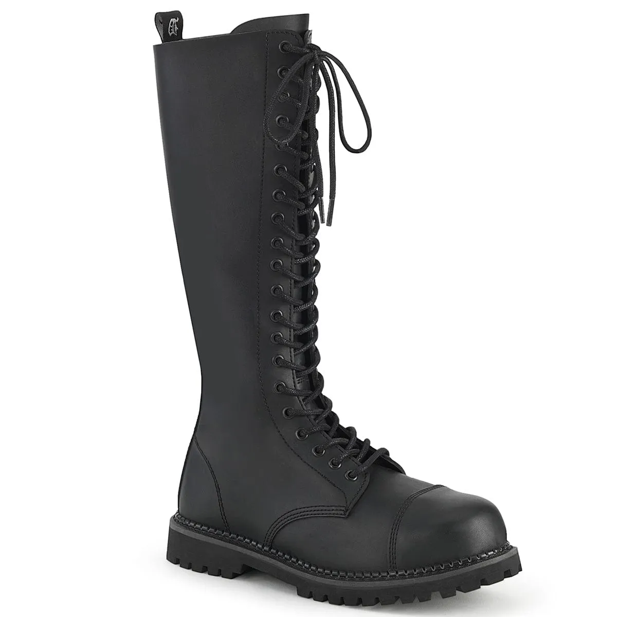 RIOT-20 Black Vegan Leather