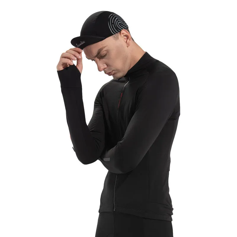 Santic Password Black Men Cycling Cap Free Size