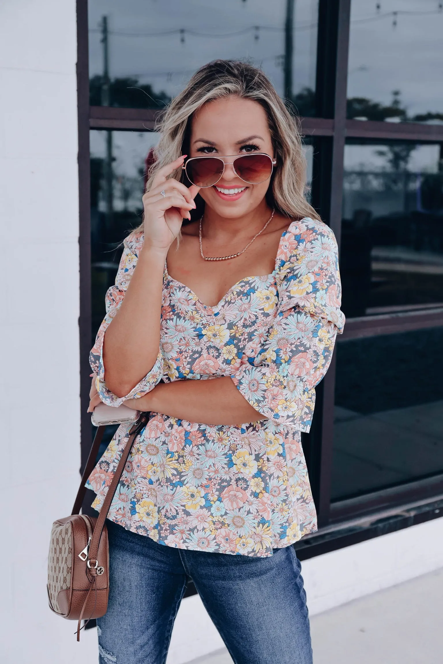 Secret Garden Puff Sleeve Top