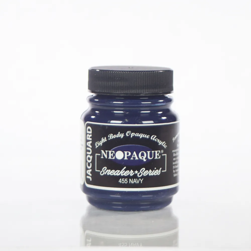Sneaker Series Navy Jacquard Neopaque Paint