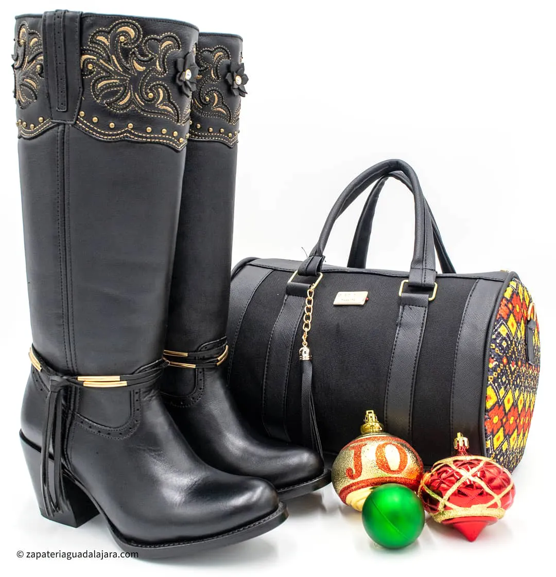 SOFIA TALL BOOT BLACK