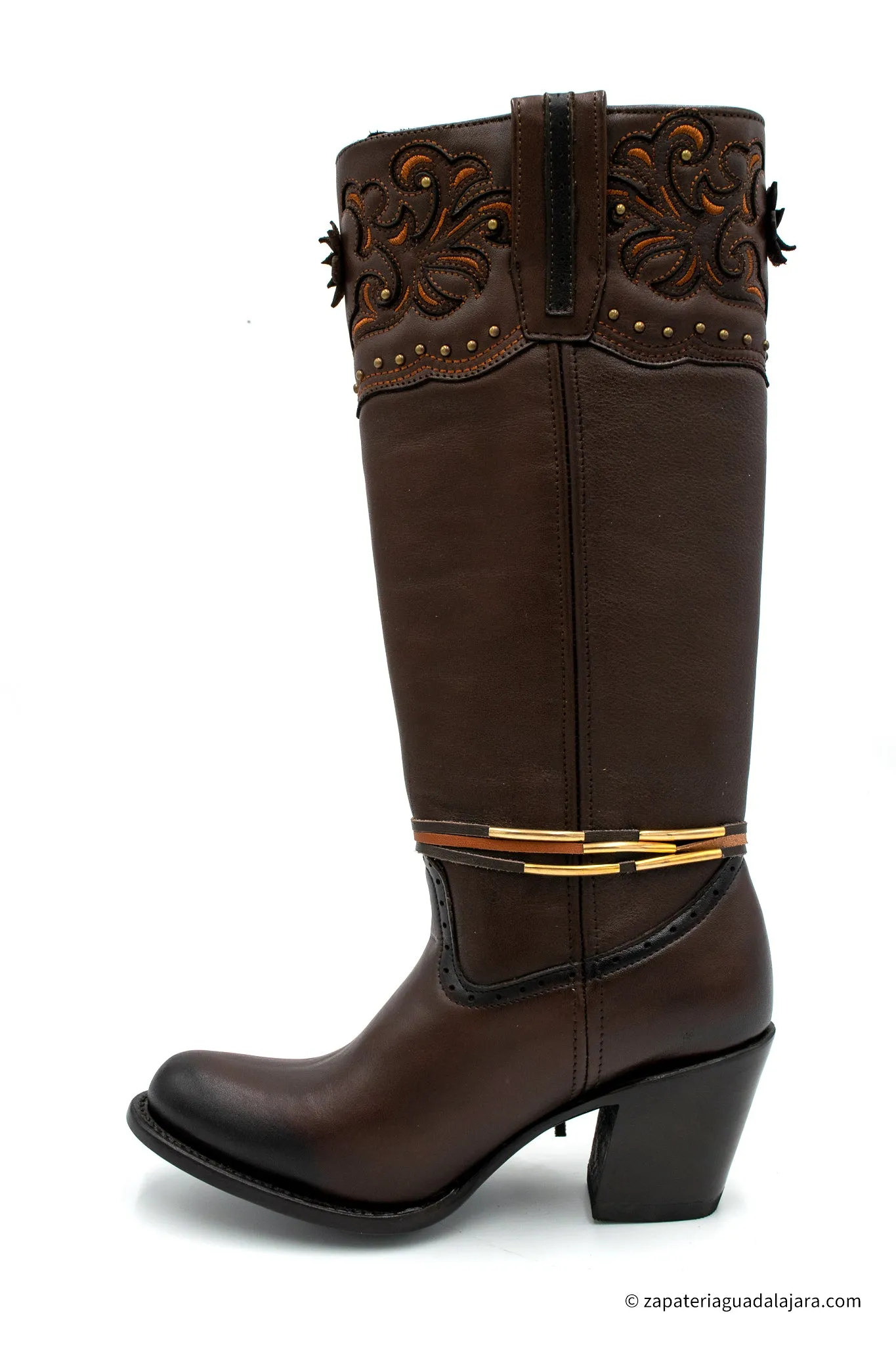 SOFIA TALL BOOT BROWN