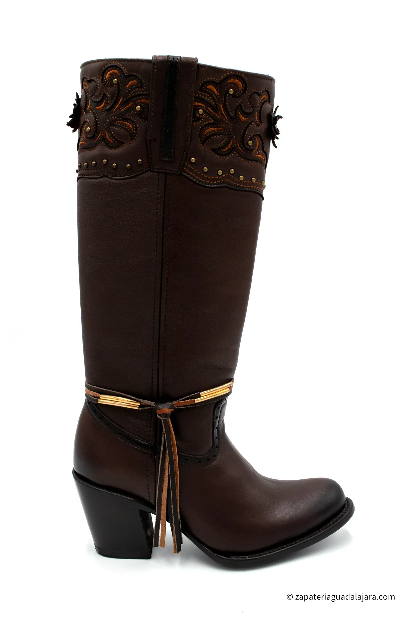 SOFIA TALL BOOT BROWN