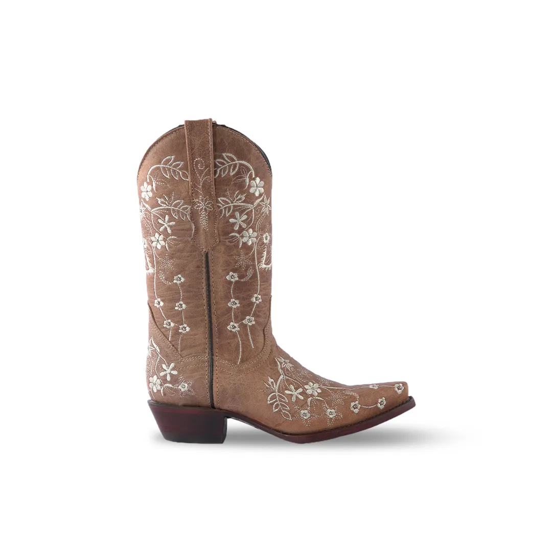Texas Country Womens Western Boot Matcat Paja "Margarita" Retro Toe E746