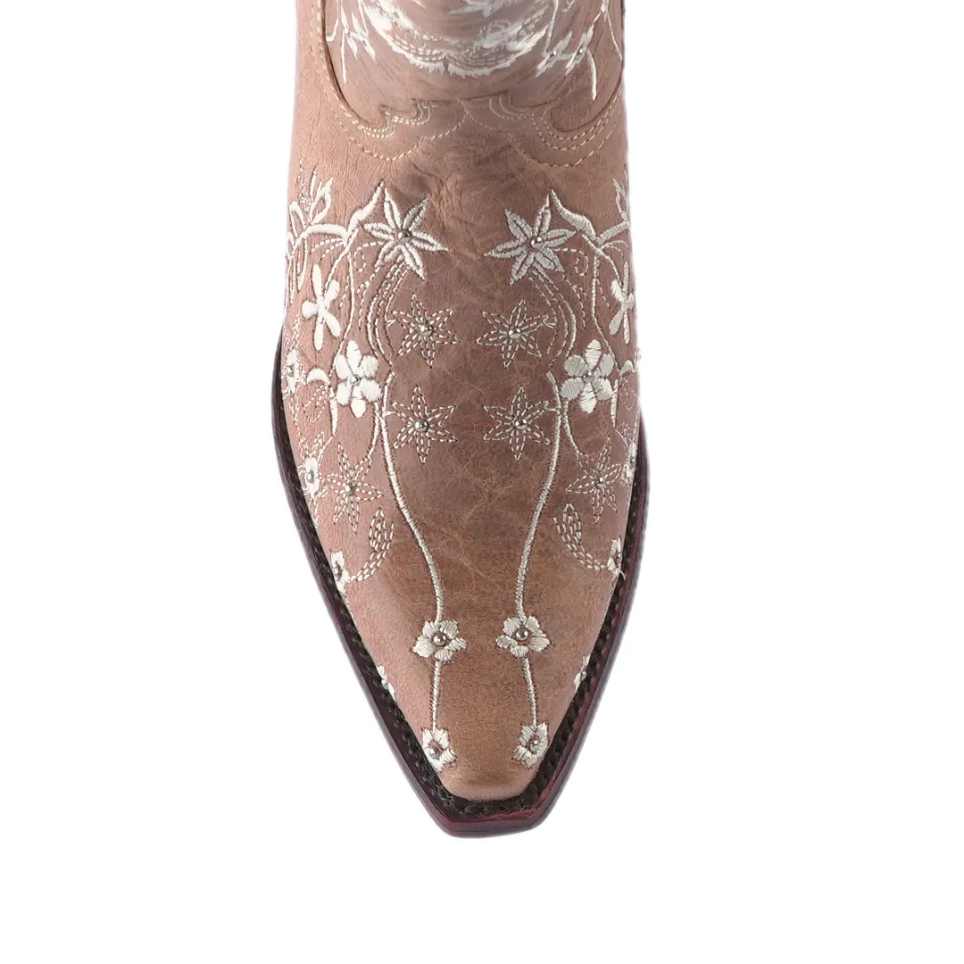 Texas Country Womens Western Boot Matcat Paja "Margarita" Retro Toe E746