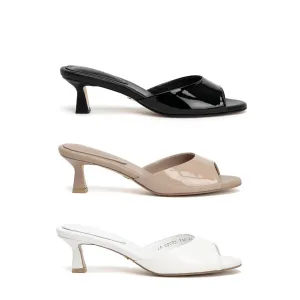 *UK size 2 - ZENIP - black, 5cm heels