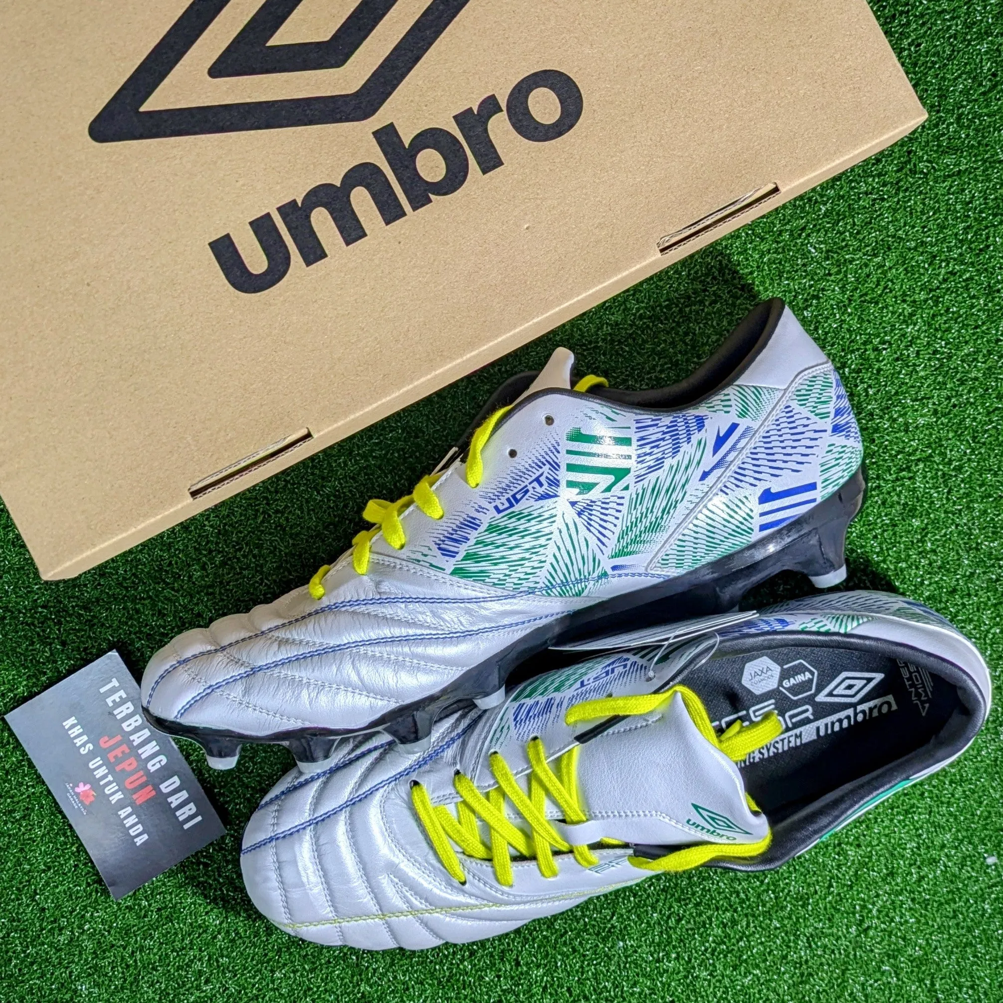 Umbro Accerator f-lash HG(White/Green)