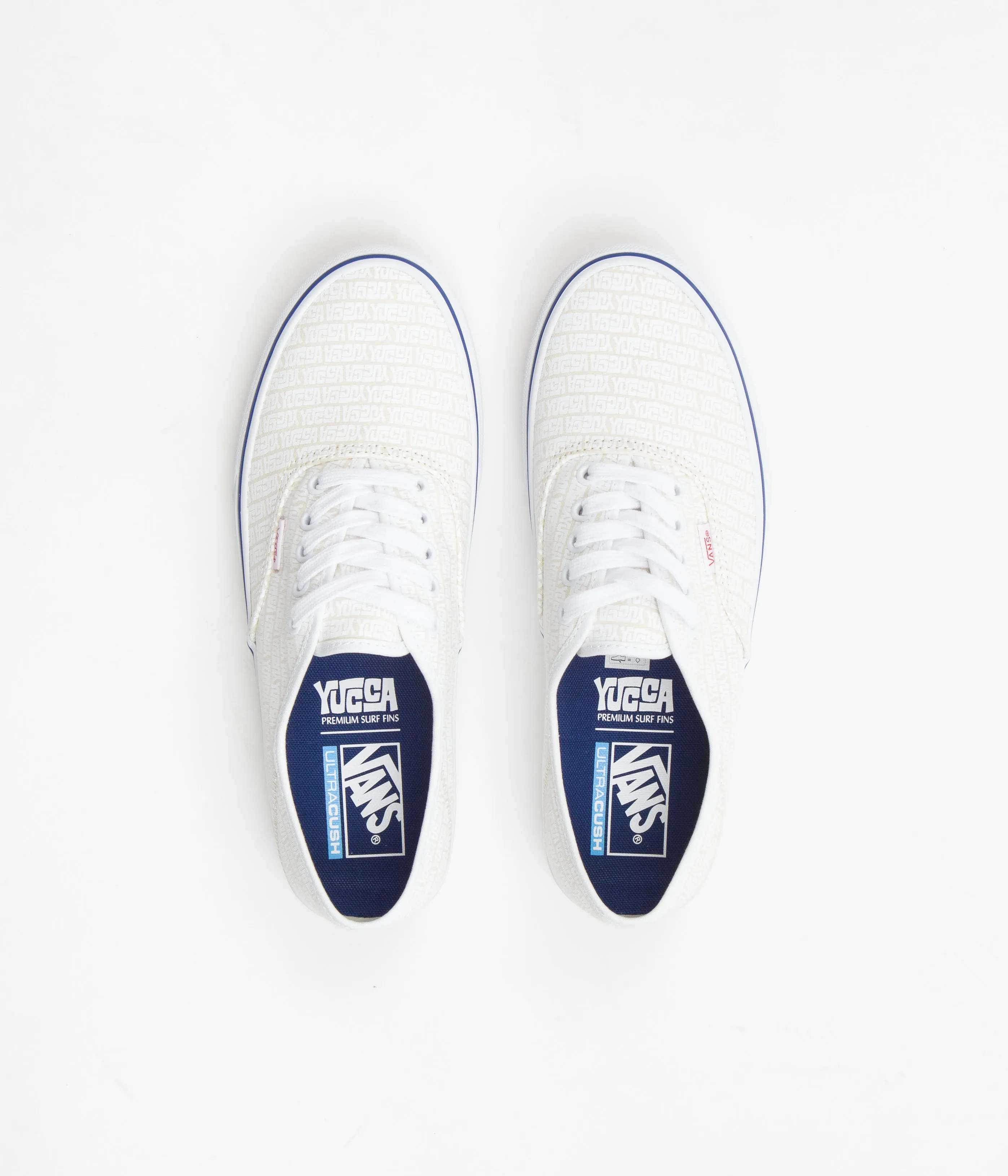 Vans Authentic SF Shoes - (Yucca) Classic White / True White