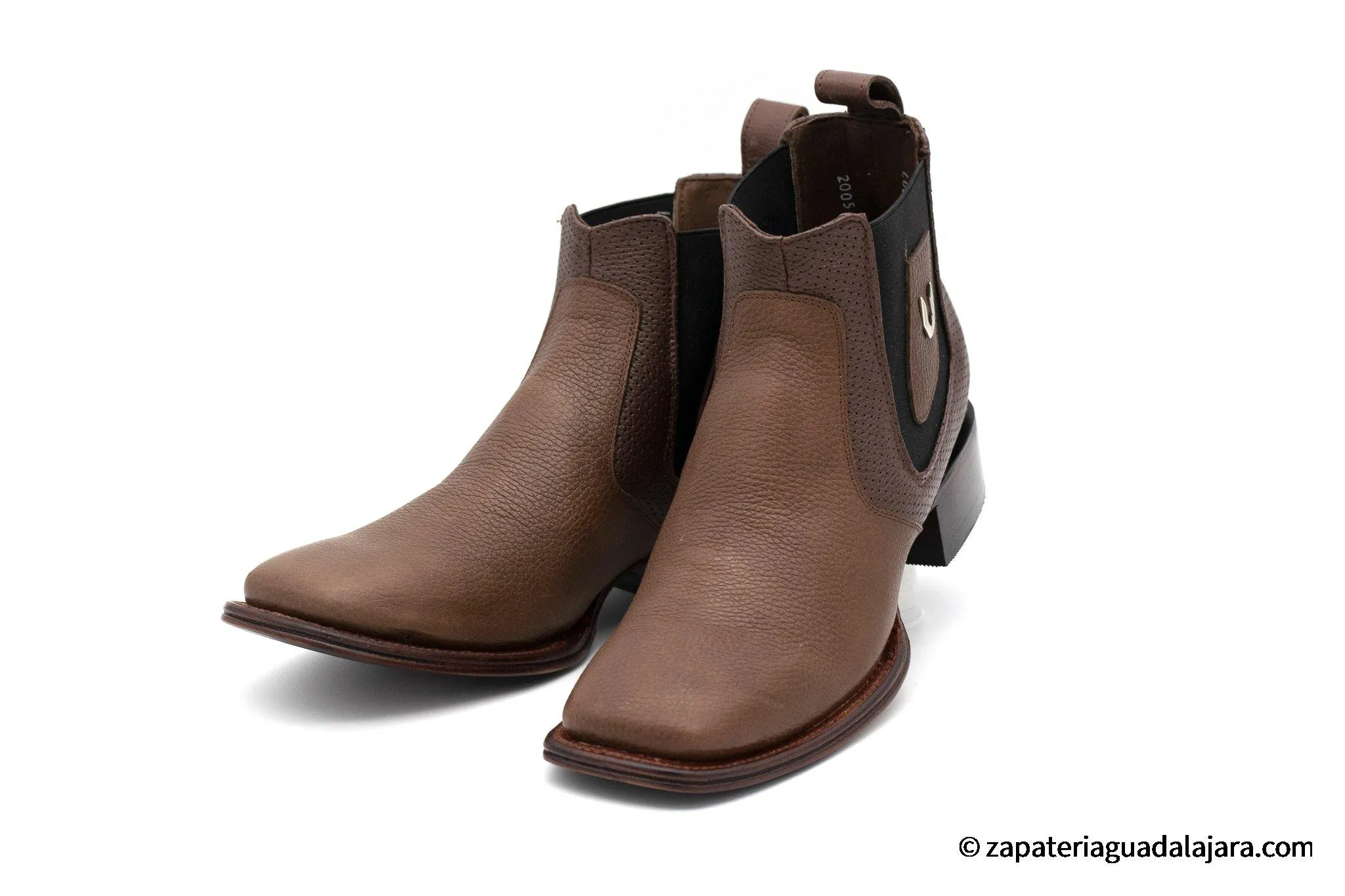 VESTIGIUM 782B2707 WIDE SQUARE TOE GRISLY BROWN