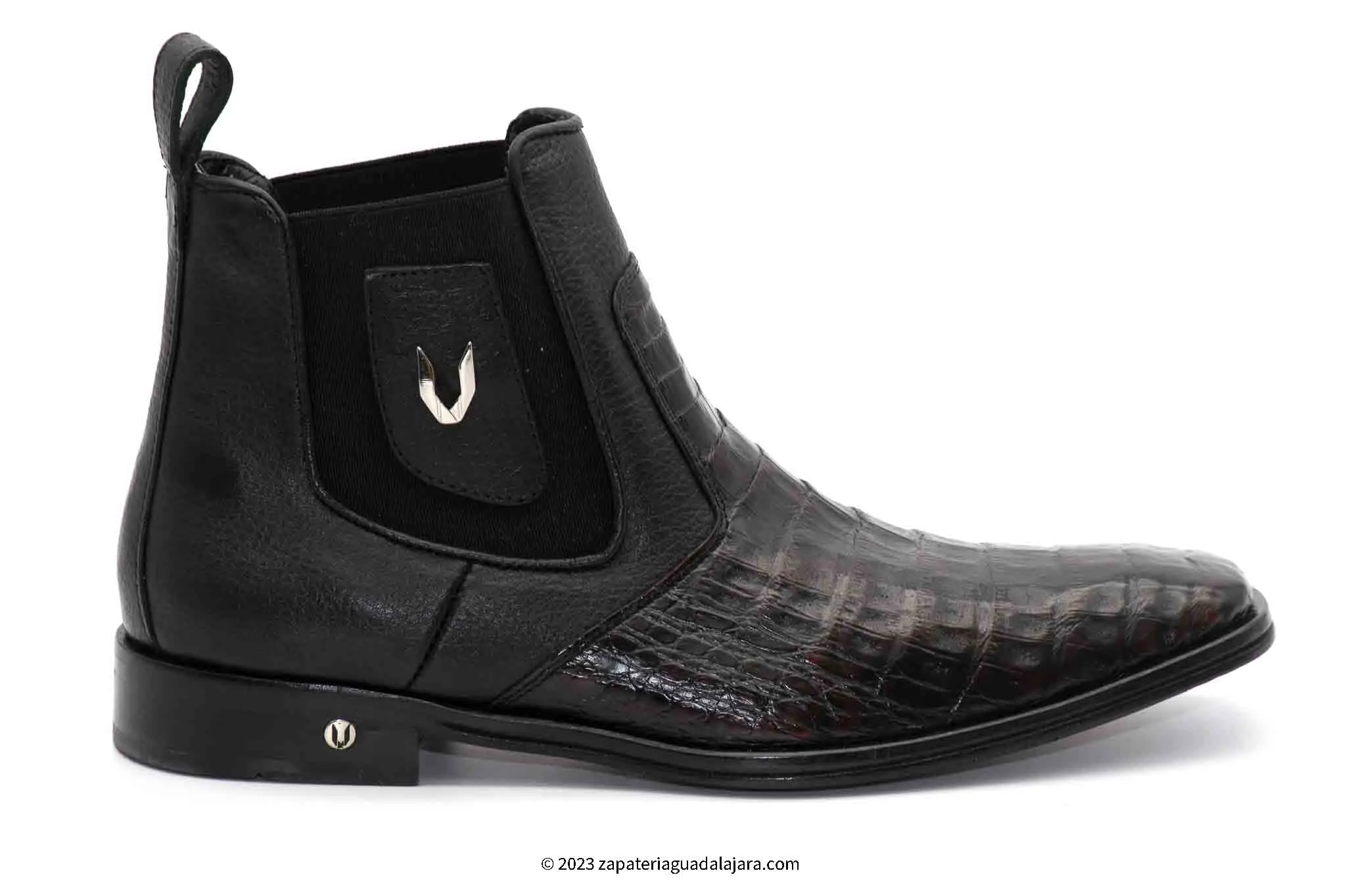 VESTIGIUM 7BV018218 CHELSEA CAIMAN BELLY BLACK CHERRY