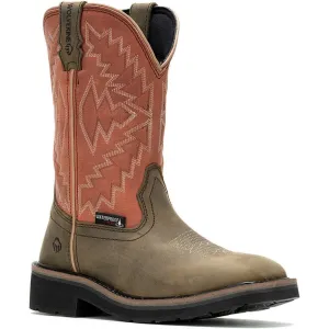 Wolverine Women's Rancher Arrow Steel Toe WP Western Work Boot- Rose- W241052
